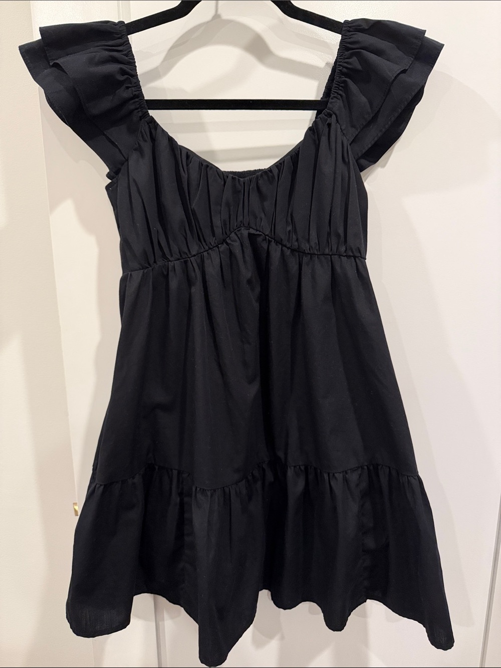 Black Tiered Dress